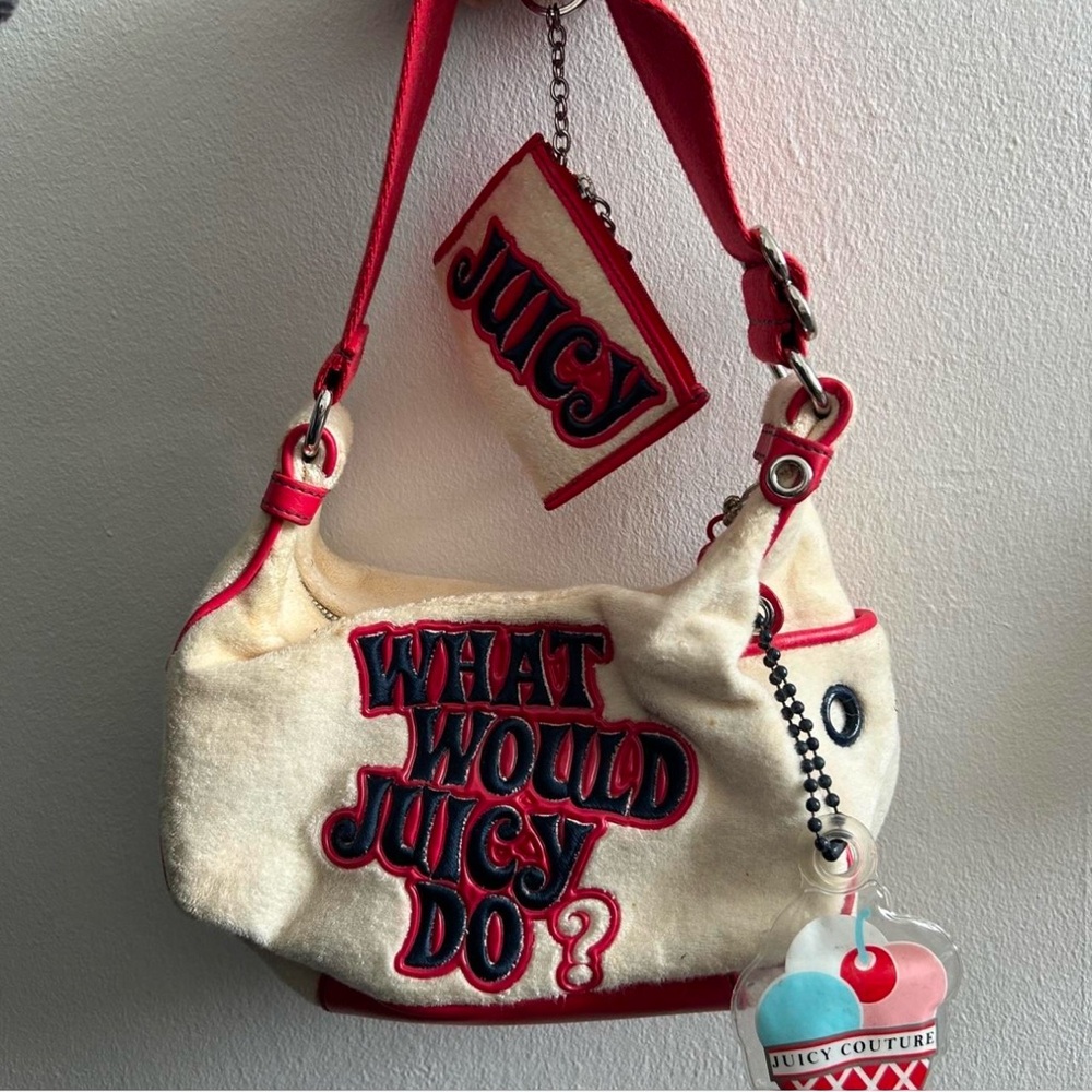 Vintage Juicy Couture Handbag and Wallet Set
What Would Juicy Do? Purse
